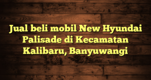 Jual beli mobil New Hyundai Palisade di Kecamatan Kalibaru, Banyuwangi