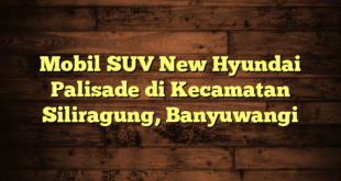 Mobil SUV New Hyundai Palisade di Kecamatan Siliragung, Banyuwangi