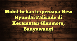 Mobil bekas terpercaya New Hyundai Palisade di Kecamatan Glenmore, Banyuwangi