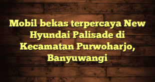 Mobil bekas terpercaya New Hyundai Palisade di Kecamatan Purwoharjo, Banyuwangi