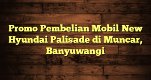 Promo Pembelian Mobil New Hyundai Palisade di Muncar, Banyuwangi